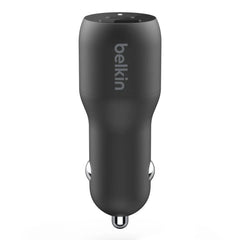 Dual Car Charger with PPS 37W + USB-C Cable with Lightning Connector