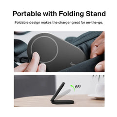 Magnetic Foldable Wireless Charger with Qi2 15W
