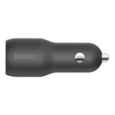 Dual Car Charger with PPS 37W + USB-C Cable with Lightning Connector