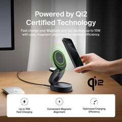 3-in-1 Convertible Magnetic Charging Stand with Qi2 15W