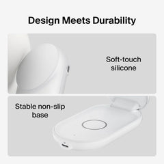 2-in-1 Foldable Magnetic Charger with Qi2 25W