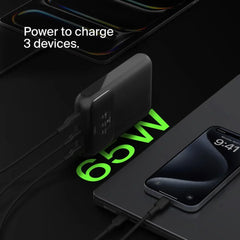 3-Port Laptop Power Bank 20K