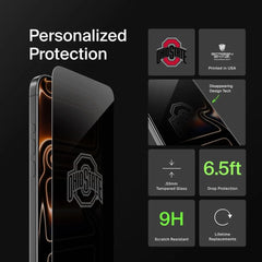 Ohio State Buckeyes Custom Glass Screen Protector