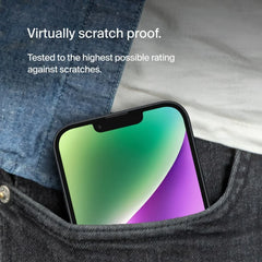 TemperedGlass Privacy Treated Screen Protector iPhone 16e / iPhone 14 / iPhone 13 / iPhone 13 Pro