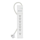 7-Outlet Commercial Surge Protector 6' Cord