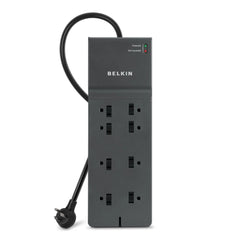 8-Outlet Commercial Surge Protector 8' Cord