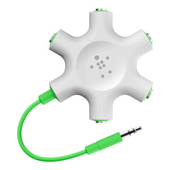 5-Jack 3.5 mm Audio Headphone Splitter