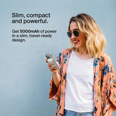 Magnetic Wireless Power Bank 5K + Stand