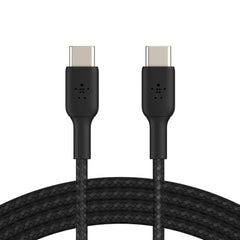 Braided USB-C to USB-C Cable (1m / 3.3ft, Black)