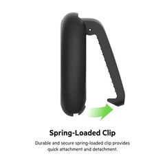 Secure Holder with Clip for AirTag