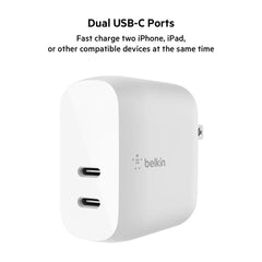 Dual USB-C PD Wall Charger 40W
