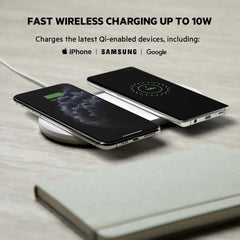 Dual Wireless Charging Pads (Certified Refurbished)