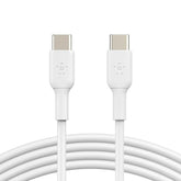 USB-C to USB-C Cable (1m / 3.3ft, White)