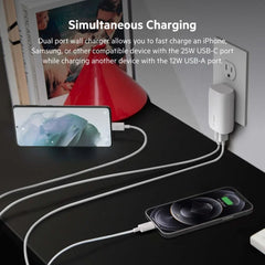 Dual Wall Charger with PPS 37W