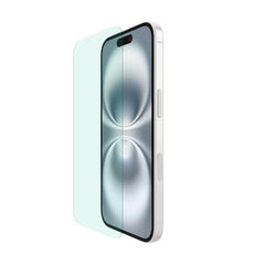 InvisiGlass Blue Light Filter Screen Protector for iPhone 16/15/14 Pro