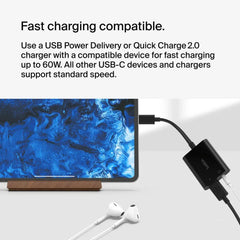 3.5mm Audio + USB-C Charge Adapter
