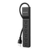 6-Outlet Home/Office Surge Protector, 4 ft. Cord