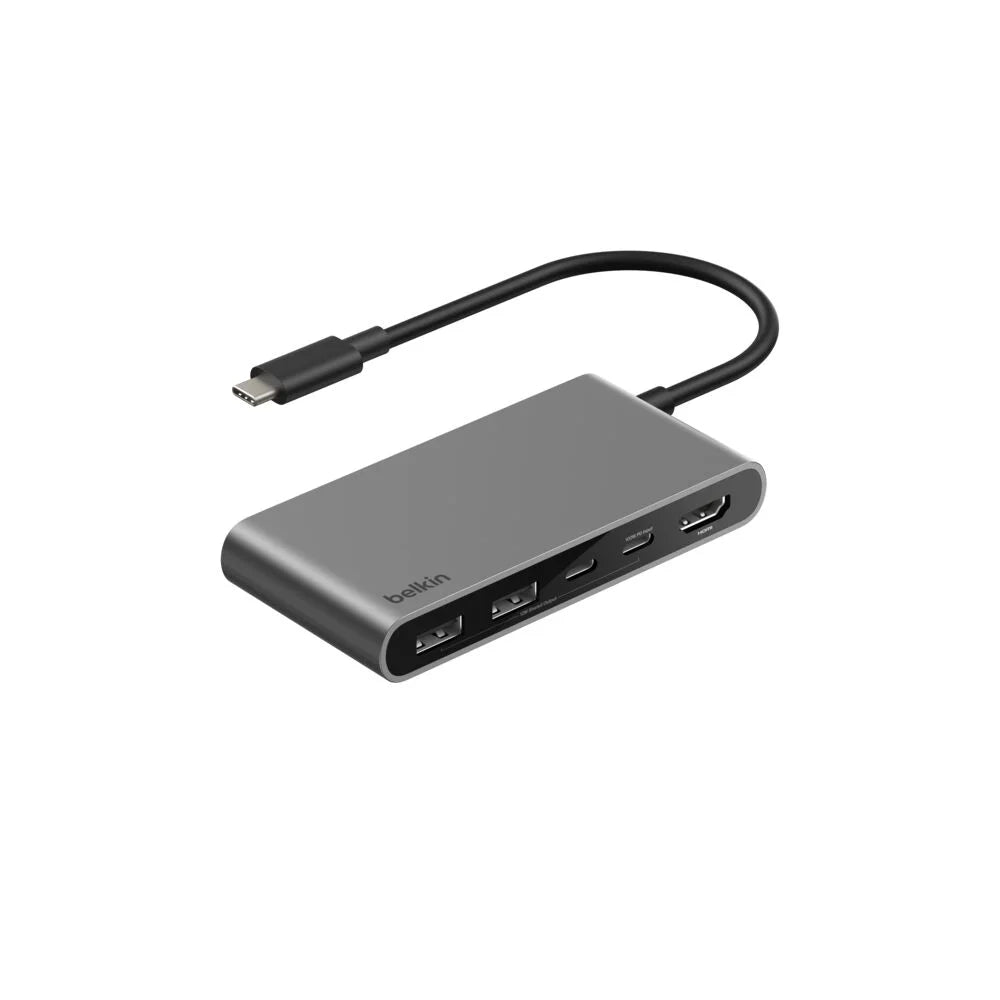 5-Port USB-C Hub with Dual USB-C Ports