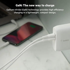 Dual USB-C PD GaN Wall Charger 68W