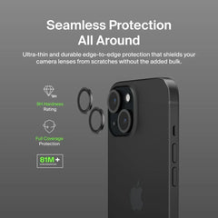 TemperedGlass Camera Lens Protector 2-Pack for iPhone 15 / iPhone 15 Plus
