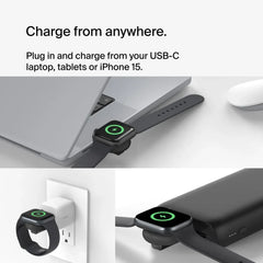 Portable USB-C Apple Watch Charger