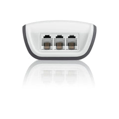 7-outlet Surge Protector with 12 ft Power Cord with Telephone Protection