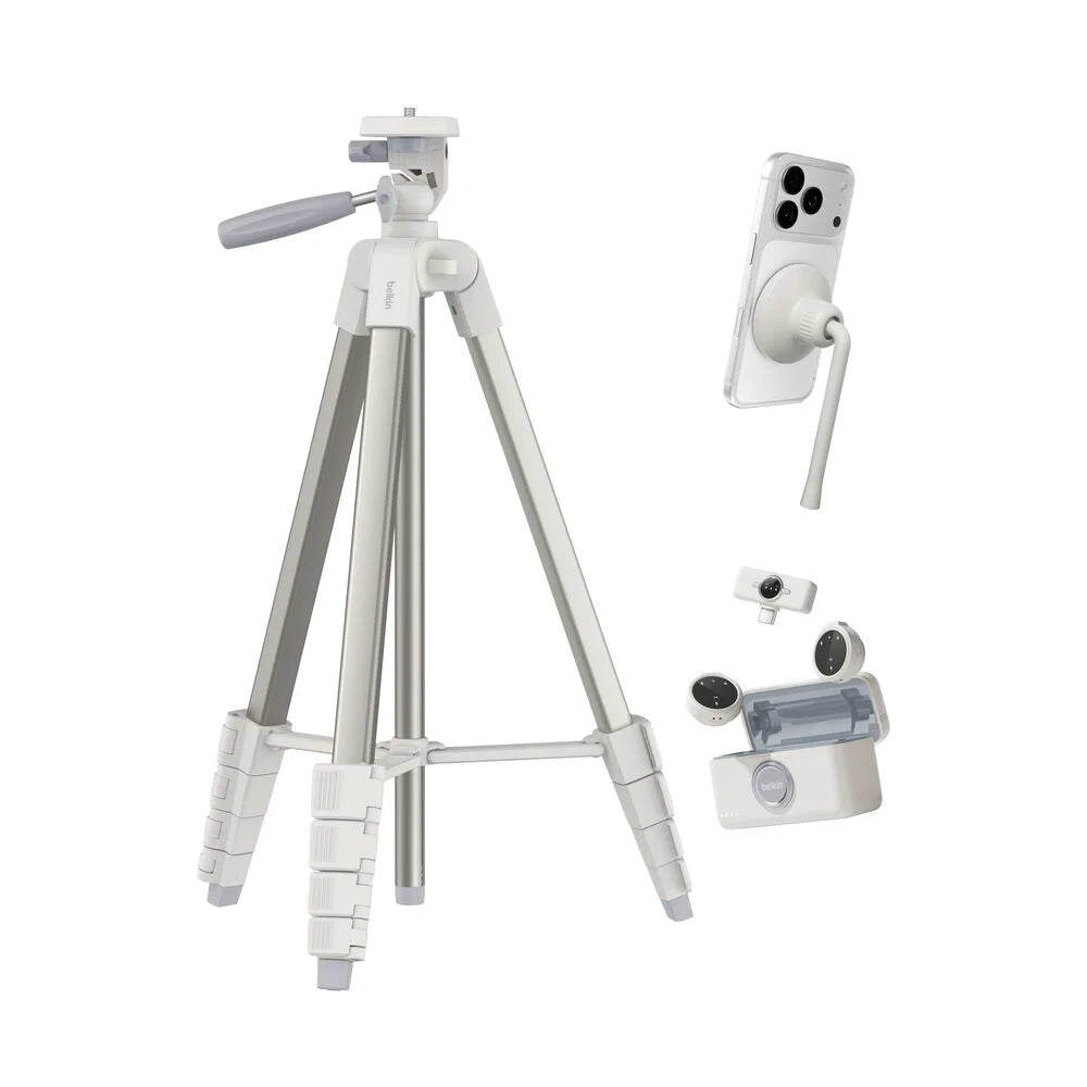 Creator Kit: Tripod, Magnetic Phone Mount & Wireless Mics