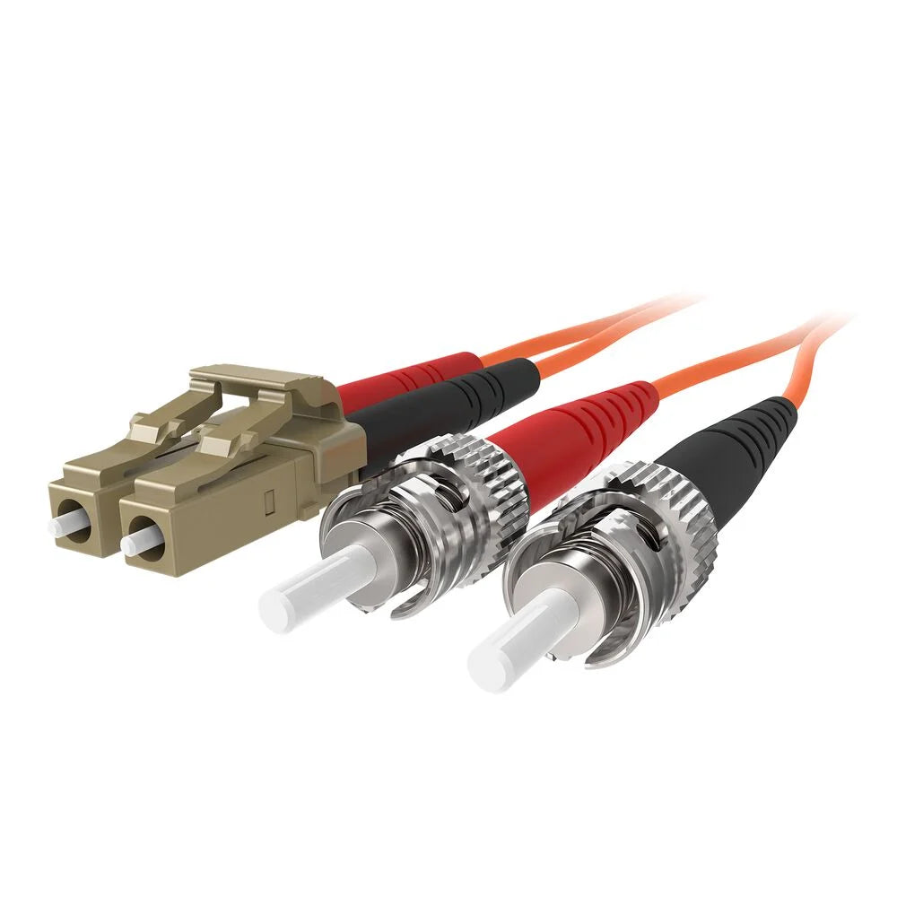 Multimode Duplex Fiber Patch Cable, ST-LC