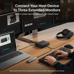 Universal 16-Port Triple Display USB-C Dock