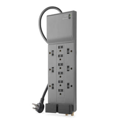 12-Outlet Home/Office Surge Protector with 8-foot cord