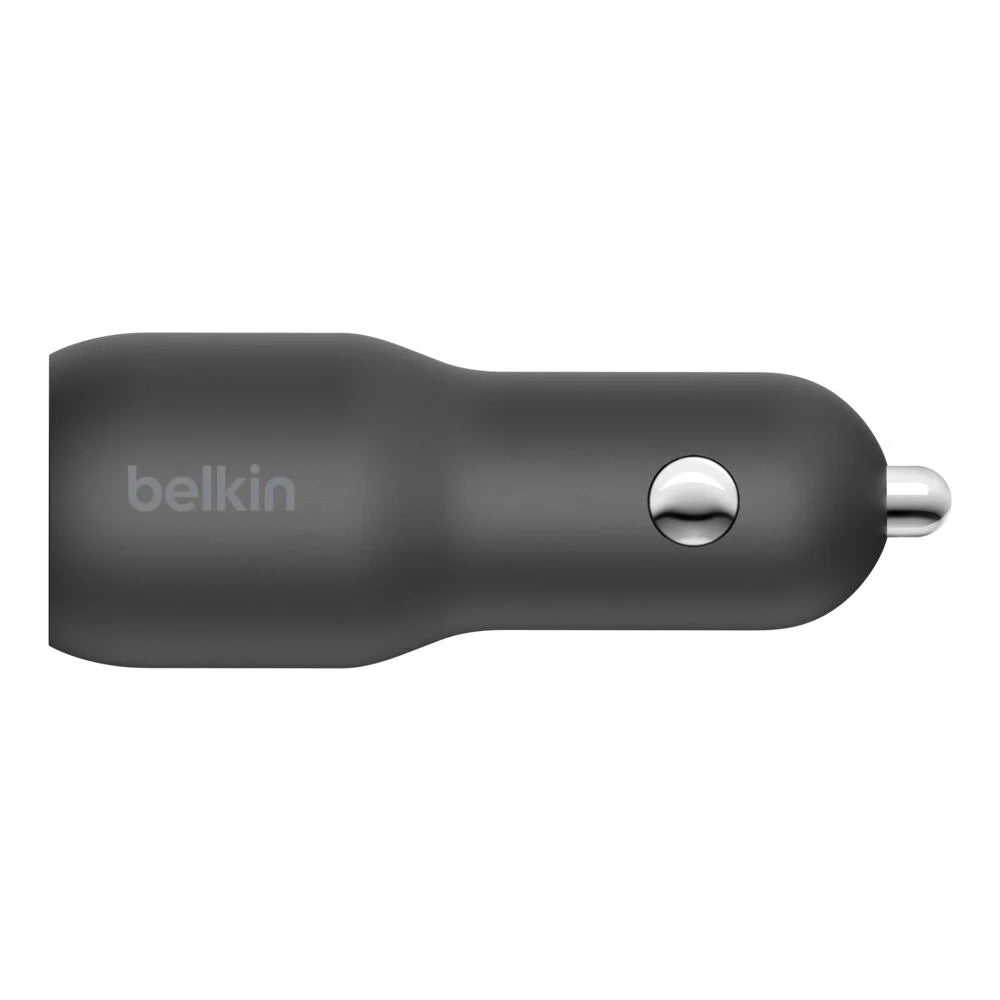 Dual Car Charger with PPS 37W + USB-C Cable with Lightning Connector