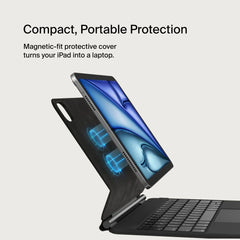 Pro Keyboard Case with Magnetic Stand for iPad Air 10.9" and iPad Pro 11"