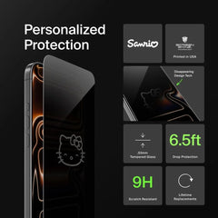 Hello Kitty Main Custom Glass Screen Protector