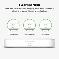 UV Sanitizer + Wireless Charger