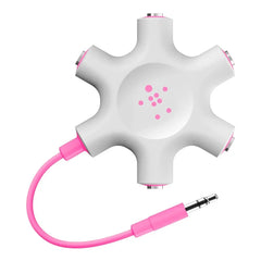 5-Jack 3.5 mm Audio Headphone Splitter