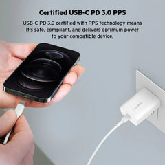 USB-C PD 3.0 PPS Wall Charger 25W