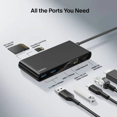 8-Port USB-C Hub with 2.5Gb Ethernet