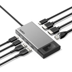 8-Port Dual Display USB-C Hub