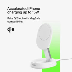 Convertible Magnetic Wireless Charging Stand with Qi2 15W
