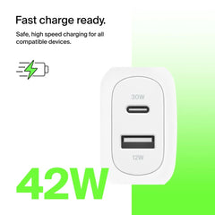 Dual Wall Charger 42W