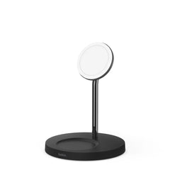 2-in-1 Wireless Charger Stand with Official MagSafe Charging 15W (Certified Refurbished)