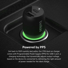 Dual Car Charger with PPS 37W