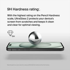 UltraGlass 2 Blue Light Filter Screen Protector for iPhone 16 Plus / iPhone 15 Plus / iPhone 14 Pro Max