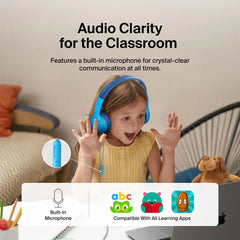 Wired On-Ear Headphones for Kids