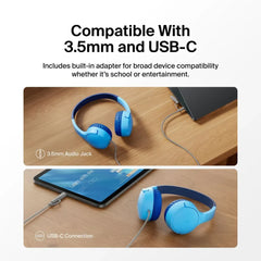 Wired On-Ear Headphones for Kids