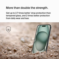 UltraGlass 2 Blue Light Filter Screen Protector for iPhone 16 Plus / iPhone 15 Plus / iPhone 14 Pro Max