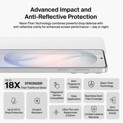 Titan SmartShield Anti-Reflective Screen Protector for Samsung Galaxy S26