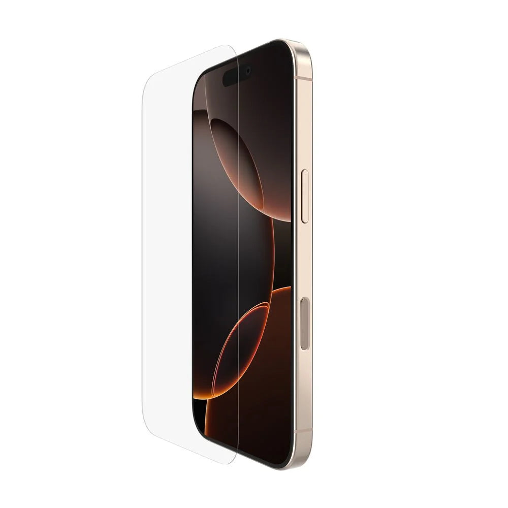 InvisiGlass Treated Screen Protector for iPhone 17 / iPhone 16 Pro