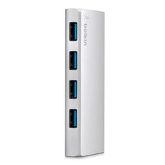 USB 3.0 4 Port Hub + USB-C Cable (USB Type-C) (Certified Refurbished)