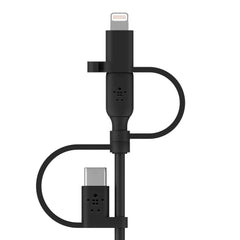 Universal Cable 15W (USB-A cable with USB-C, Micro-USB and Lightning connectors)